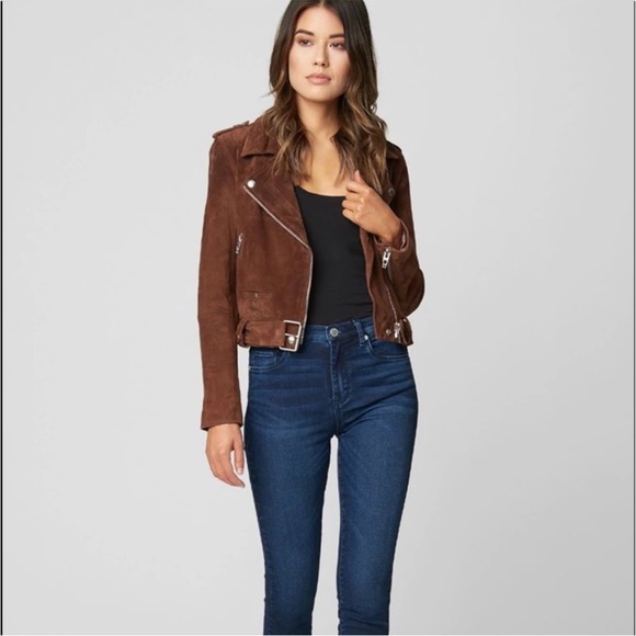 100% Suede Leather Jacket | BLANKNYC - Picture 2 of 9